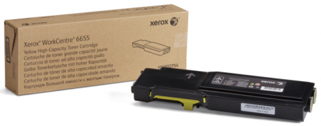 Тонер-картридж желтый (7K) XEROX WC 6655