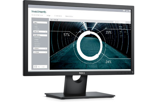 Dell 21,5'' E2216HV LED BK/BK ( TN; 16:9; 200 cd/m2; 600:1; 5ms;1920x1080; 90/65; VGA; Tilt)