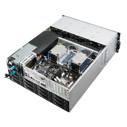 ASUS RS540-E8-RS36-ECP // 4U, ASUS Z10PR-D16,  2 x s2011-3, 1024GB max, 36HDD Hot-swap, 2HDD Hot-swap 2,5", 2 x 800W, CPU FAN ; 90SV04AA-M01CE0