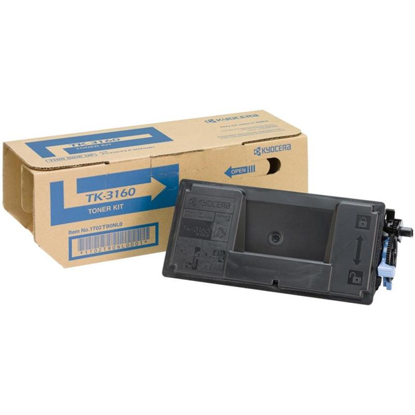 Тонер-картридж Kyocera TK-3160  для P3045dn,P3055dn,P3060dn ( 12 000 стр.)