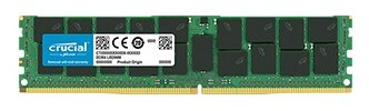 Crucial by Micron DDR4   64GB (PC4-21300) 2666MHz ECC Registered Load Reduced QR x4 (Retail)