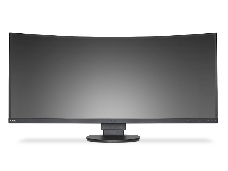 NEC 34'' EX341R-BK Curved LCD Bk/Bk ( VA; 21:9; 290 cd/m2; 3000:1; 4 ms; 3440 x 1440; 178/178; 1хDP; 1хDP out; 1xHDMI; 1хHDMI 2.0; 6хUSB; Swiv 170/170; Tilt; HAS 130 mm; Human Sensor; Spk 2х1W )