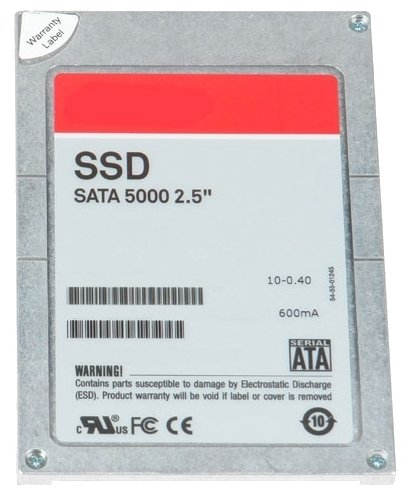 DELL 120GB LFF (2.5" in 3.5" carrier) SATA SSD Mix Use MLC 6Gbps Hot Plug (197CJ)