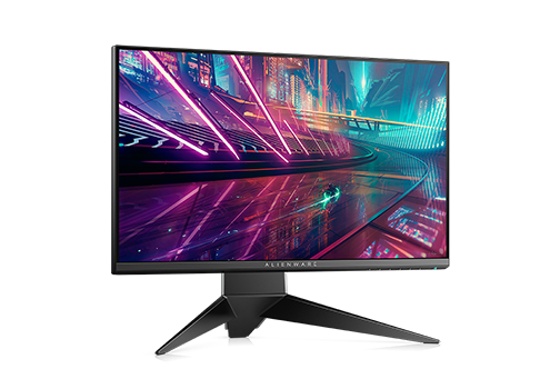 Dell 24.5" AW2518HF LED S/BK ( TN; 16:9; 400cd/m2; 1000:1; 1ms; 1920x1080; 170/160; DP 1.2; 2хHDMI 2.0; 4хUSB, HAS)