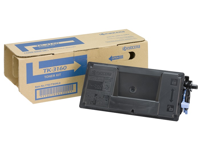 Тонер-картридж Kyocera TK-3160  для P3045dn,P3055dn,P3060dn ( 12 000 стр.)