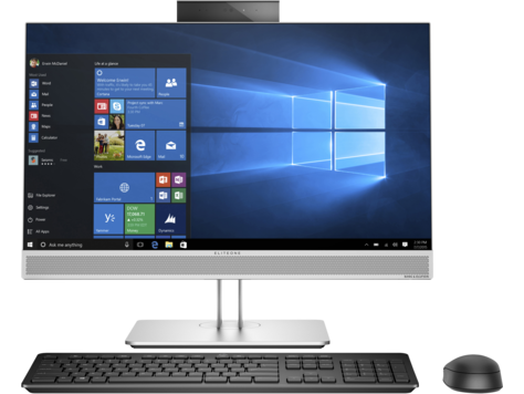HP EliteOne 800 G3 All-in-One 23,8"Touch GPU(1920 x 1080),Core i7-7700,8GB DDR4-2400 SDRAM,512GB SSD,DVDRW,AMD Radeon RX460 GFX,Wrless kbd&mouse,HAS stand,Intel 8265 BT/IR+2MP Dual Webcam,Win10Pro(64-