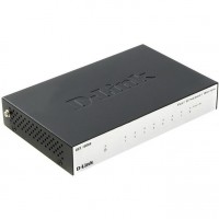 D-Link DES-1008D/L2B, 8-port UTP 10/100Mbps Auto-sensing, Stand-alone, Unmanaged, 1K MAC addresses