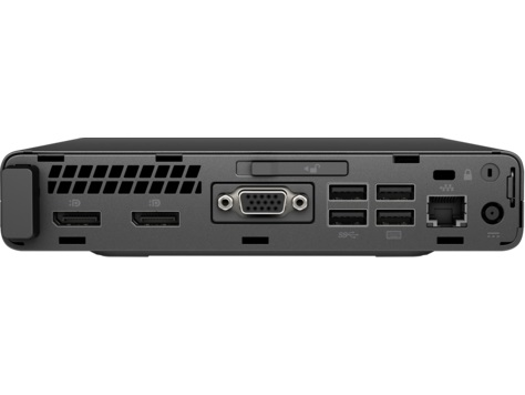 HP ProDesk 600G3 Mini Core i5-7500T,4GB DDR4-2400 (1x4GB),500GB,USB kbd/mouse,Stand,Dust Filter,Intel 8265 AC 2x2 non-Vpro,VGA,Win10Pro(64-bit),3-3-3 Wty