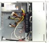 Supermicro SuperChassis 1U 813MTQ-R400CB/ no HDD(4)LFF/ 1xFH/ 2x400W Gold(9.6" x 9.6", 12" x 10")Micro-ATX, ATX/ Backplane 4xSATA/SAS