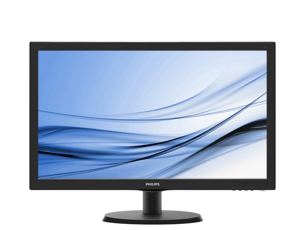 21,5" Philips 223V5LSB2 1920x1080 TN LED 16:9 5ms VGA 10M:1 90/65 200cd Black/