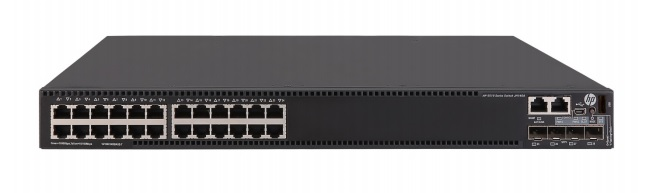 HPE 5510 24G SFP 4SFP+ HI Swch (16xSFP + 8xCombo + 4xSFP+ + 1x module slot, managed L3, 2 p/s slots, no p/s incl., 19") (repl. for JD374A,JG543A)