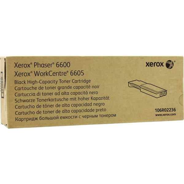 Тонер-картридж черный (8K) Phaser 6600/WC 6605