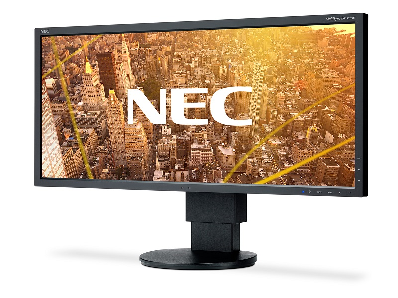 NEC 29" ЕА295WMi LCD Bk/Bk  ( IPS; 21:9; 300cd/m2; 1000:1; 6 ms; 2560x1080; 178/178; 2хHDMI; 1хDP; 1хDP out; 6хUSB; HAS 130mm; Tilt; Swiv 170/170; Pivot; Human Sensor; Spk 2х1W )