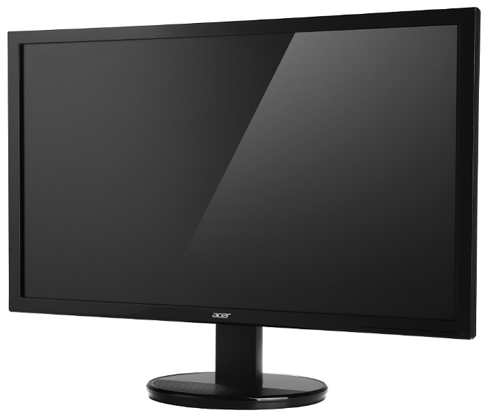 ACER 24" V246HLbmd LED, 1920x1080, 5ms, 250cd/m2, 100Mln:1, 170/160, D-Sub, DVI, колонки,  Black