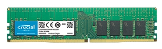 Crucial by Micron DDR4   16GB (PC4-21300) 2666MHz ECC Registered DR x8 (Retail)