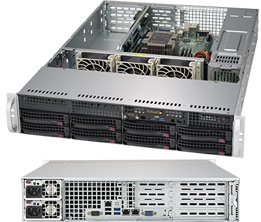 Supermicro SuperServer 2U 5029P-WTR noCPU(1)Scalable/TDP 70-205W/ no DIMM(6)/ SATARAID HDD(8)LFF/ 2x10GbE/ 4xFH, 1xLP, M2/ 2x500W