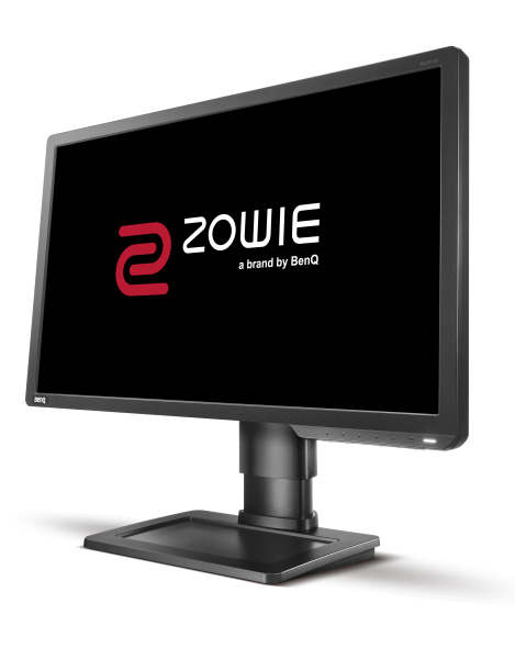 BENQ 24" XL2411P Zowie TN LED, 16:9, 1920x1080, 1ms, 350cd/m2, 12M:1, 170/160, D-Sub, DVI-DL, HDMI, DP 1.2  HAS, Pivot,  Flicker-free Dark Grey