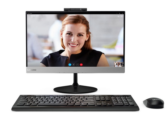 Lenovo V410z All-In-One  21,5"  i5-7400T 8GB 1TB RADEON530_2GB DVD±RW AC+BT USB KB&Mouse Win 10 Pro 64 1Y carry-in