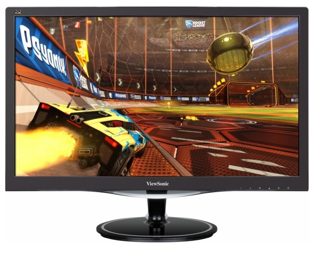 Viewsonic 21.5" VX2257-MHD LED, 1920x1080, 250 cd/m2, 50Mln:1, 170/160, 2ms, D-Sub, HDMI, DisplayPort, колонки, Glossy Black