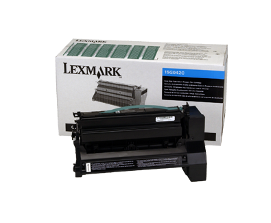 Lexmark C752, C762 Cyan High Yield Return Programme Print Cartridge (15K) 15,000 pages  C752 / C752dn / C752dtn / C752fn / C752n / C762 / C762dn / C762dtn / C762n / X752e / X762e