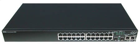 DELL Networking N2048P, L2, POE+, 48 п-тов 1 Гбит/с+2 фикс.п-та SFP+ 10 Гбит/с, возм.объед.в стек,возд. пот.от пан.вв.-выв.к ИП, ИП пер.тока, 3YPSNBD