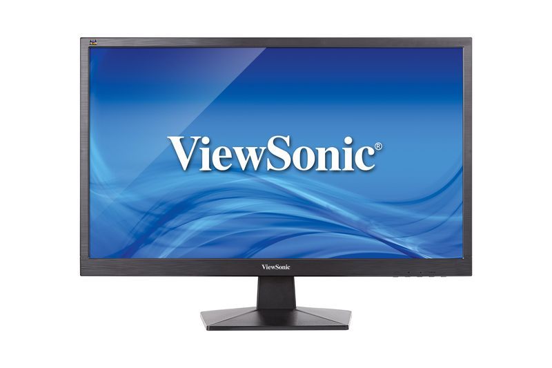 Viewsonic 23.6" VA2407H LED, 1920x1080, 5ms, 250cd/m2, 170°/160°,  1000:1 (Typ), D-Sub, HDMI, Tilt, Headphone Out, VESA, Black