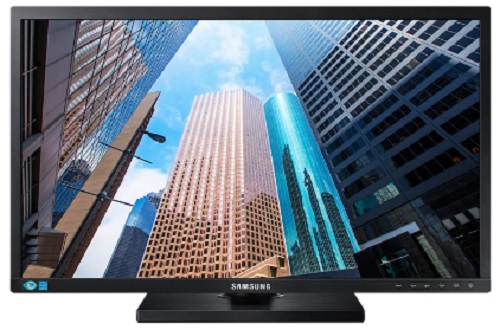 Samsung 24" S24E650DW PLS LED 16:10 1920x1200 5ms 250cd 1000:1  178/178 D-sub DVI HDMI DP USB Has Pivot Tilt Black