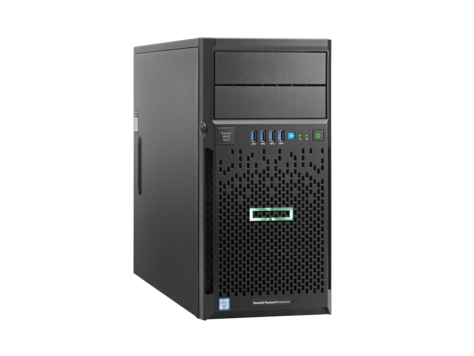 ProLiant ML30 Gen9 E3-1220v6 Hot Plug Tower(4U)/Xeon4C 3.0GHz(8MB)/1x8GB1UD_2400/B140i(ZM/RAID 0/1/10/5)/noHDD(4)LFF/DVD-RW/iLOstd(no port)/1NHPFan/2x1GbEth/1x350W(NHP)