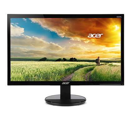 ACER 23.8" K242HYLbid IPS LED, 1920x1080, 4ms, 250 cd/m2, 100M:1, 178°/178°, VGA , DVI (w/HDCP), HDMI, Black Matt