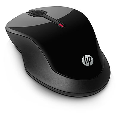 Mouse HP Wireless X3500 (Glossy Black) cons
