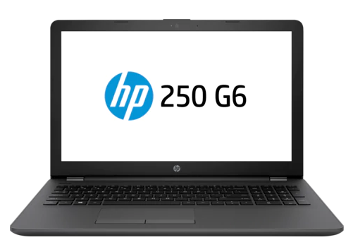 HP 250 G6 Core i3-7020U 2.3GHz,15.6" HD (1366x768) AG,AMD Radeon 520 2Gb,4Gb DDR4(1),500Gb 5400,DVDRW,41Wh,2.1kg,1y,Dark,Win10Home