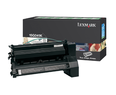 Lexmark C752, C760, C762 Black Return Programme Print Cartridge (6K) 6,000 pages  C752 / C752dn / C752dtn / C752fn / C752Ldn / C752Ldtn / C752Ln / C752n / C760 / C760dn / C760dtn / C760n / C762 / C762