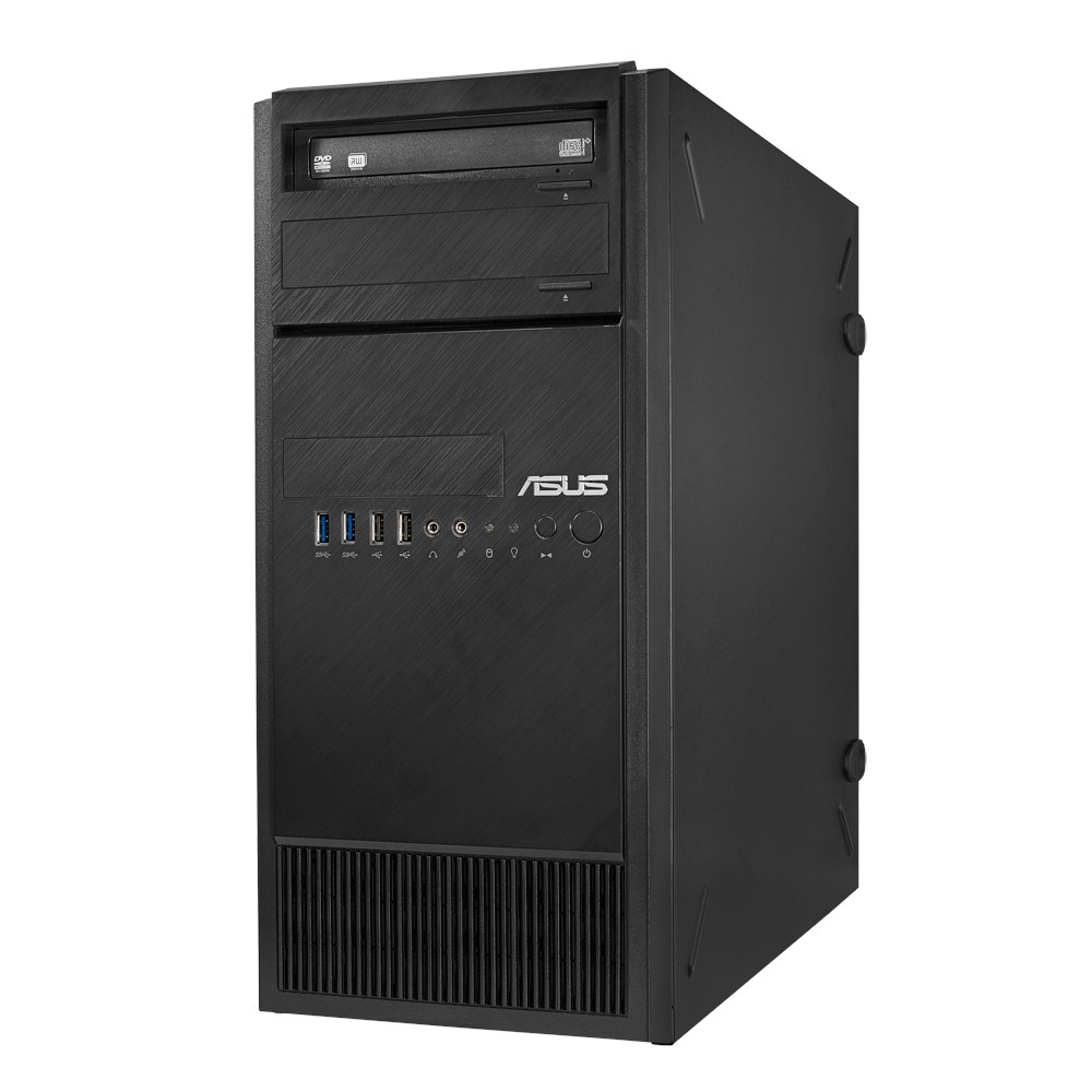 ASUS TS100-E9-PI4 // Tower, ASUS P10S-X, s1151 Xeon E3-1200 v5, 64GB max, 3HDD int, 1HDD int 2,5",  DVR, 300W, CPU FAN ; 90SV03RA-M02CE0