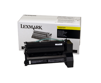 Lexmark C752, C762 Yellow High Yield Print Cartridge (15K) 15,000 pages  C752 / C752dn / C752dtn / C752fn / C752n / C762 / C762dn / C762dtn / C762n / X752e / X762e