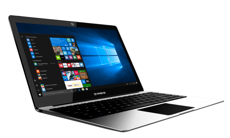 IRBIS NB99, 13,3" (1920x1080IPS), Intel Core m3 - 6Y30 2x2.2Ghz (DualCore), 8192MB, 240GB, cam 2MPx, Wi-Fi, jack 3.5, Silver*NB99
