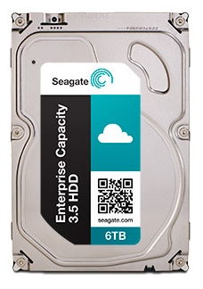 HDD SAS Seagate 6000Gb (6Tb), ST6000NM0034, Enterprise Capacity 3.5, SAS 12Gb/s, 7200 rpm, 128Mb buffer (аналог ST6000NM0095)