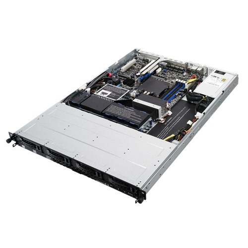 ASUS RS300-E9-PS4 // 1U, ASUS P10S-C/4L/SYS, s1151 Xeon E3-1200 v5, 64GB max,  4HDD Hot-swap,  2 x SSD Bays, 2 x M.2, DVR, 400W, CPU FAN ; 90SV038A-M02CE0