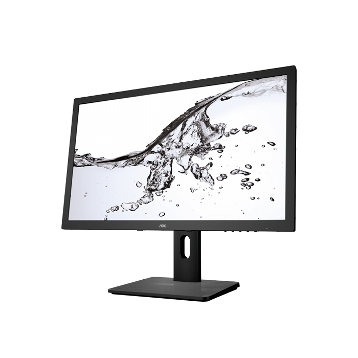 27" AOC Q2775PQU 2560x1440 IPS LED 16:9 4ms D-Sub DVI HDMI DP 50M:1 USB 3.0 178/178 300cd Speakers HAS Pivot Black