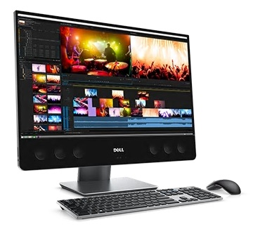 DELL Precision 5720 AIO,27'' UltraSharp 4K UHD (3840x2160) IPS Non-Touch InfinityEdge, i7-7700 (3,6GHz),16GB (2x8GB) DDR4,256GB SSD + 1TB (7200 rpm),AMD Pro WX 7100 (8GB GDDR5),W10 Pro,Tilt only Stand