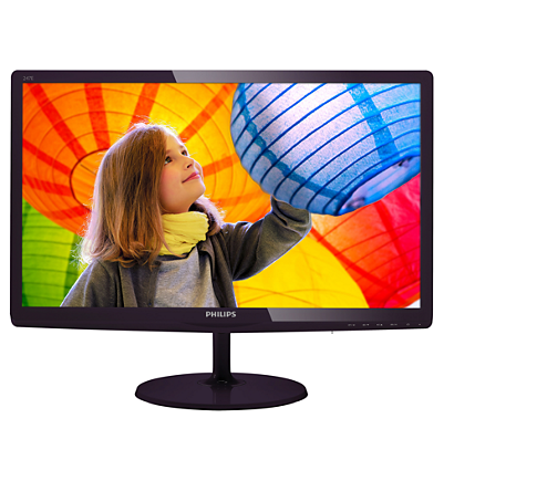 23,6" Philips 247E6LDAD TFT W-LED 1920x1080 16:9 1ms VGA DVI MHL-HDMI 20M:1 170/160 250cd Speakers Black-Cherry.