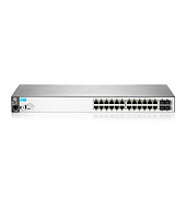 Aruba 2530 24G Switch (24 x 10/100/1000 + 4 x SFP, Managed, L2, virtual stacking, 19")