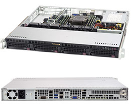 Supermicro SuperServer 1U 5019P-M noCPU(1)Scalable/TDP 70-165W/ no DIMM(6)/ SATARAID HDD(4)LFF/ 2xGbE/1xFH, M2/ 1x350W