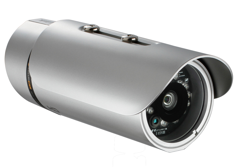 D-Link DCS-7110, PoE, 1/4" megapixel CMOS sensor, Real-time H.264/ MPEG-4/ MJPEG, Max. resolution 1280x800 at 30 fps