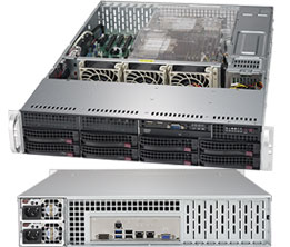 Supermicro SuperServer 2U 6029P-TR noCPU(2)Scalable/TDP 70-205W/ no DIMM(16)/ SATARAID HDD(8)LFF/ 2xGbE/ 6xLP, M2/ 2x1000W
