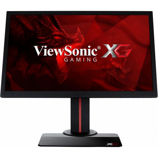 Viewsonic 24" XG2402 LED 1920x1080, 1ms, 350 cd/m2, 170°/160°, 120Mln:1, Gaming, 144Hz, HDMI*2, DP, USB-Hub, колонки, Tilt, Swivel, Pivot,HAS, VESA, Black-Red