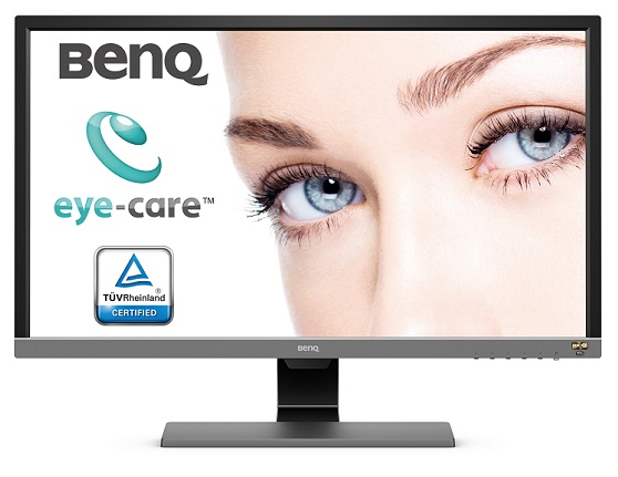 BENQ 27,9" EL2870U TN LED 3840x2160 6ms 16:9 250 cd/m2 5(1)ms 12M:1 170/160 HDMI2.0 x2/DP1.4/headphone jack/ Flicker-free Speaker Tilt Metallic grey