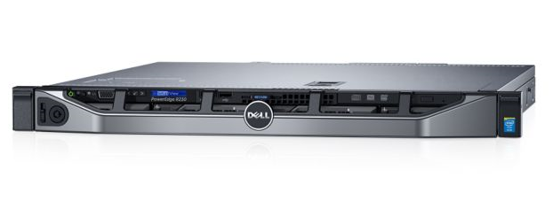 Dell PowerEdge R230 1U/ E3-1220v6 3,0Ghz/ no memory/ S130 only SATA/ no HDD UpTo(4)LFF HotPlug/noDVD/ iDRAC8 Exp/2xGE/250W(cable)/ noBezel/ StaticRails/ PCI:1xF+1xL/ 3YBWNBD (210-AEXB)