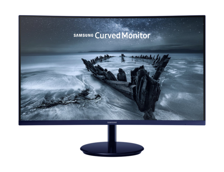 Samsung 27" C27H580FDI VA изогнутый 16:9 1920x1080 4ms 250cd 178/178 3000:1 D-Sub HDMI DP внешний б/п Black
