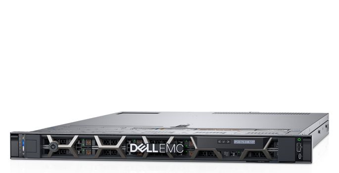 DELL PowerEdge R440 1U/ 8SFF/ 2x6126 (12-Core, 2.6 GHz, 125W)/ 2x32GB RDIMM/ 730P+ 2GB LP/ 1x1.2TB 10K SAS/ 4xGE/ 1x550W/ RC1/ iDRAC9 Ent/ DVDRW/ Bezel noQS/ Sliding Rails/ noCMA/ 3YBWNBD