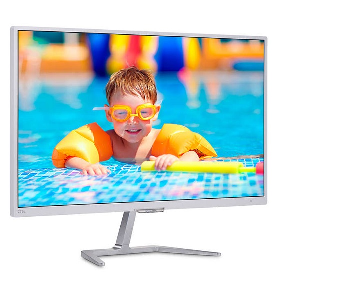 27" Philips 276E7QDSW 1920x1080 PLS W-LED 16:9 5ms VGA DVI-D HDMI-MHL 20M:1 178/178 250cd White